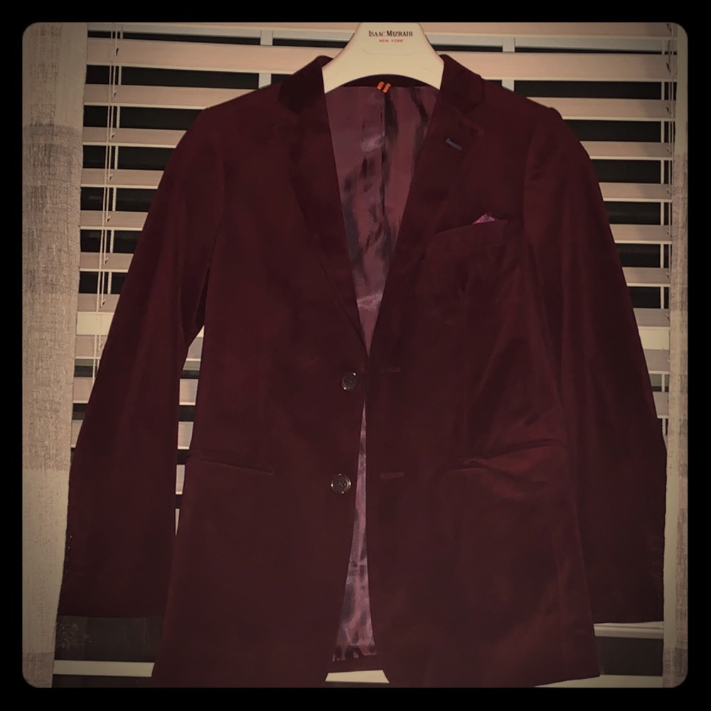 Isaac Mizrahi(Velvet Blazer)